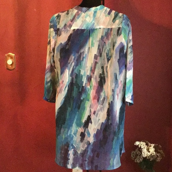 LOOKS BY ASWANI COLORFUL TUNIC SIZE 5X - Picture 4 of 4